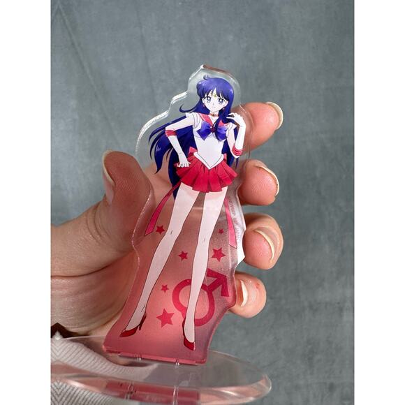 Sailor Moon Sailor Mars Ichiban Kuji Let's Party Prize Acrylic Stand Standee - Picture 10 of 10